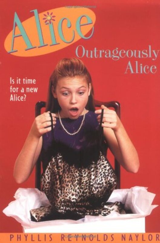 Book cover for "Outrageously Alice" by Phyllis Reynolds Naylor
