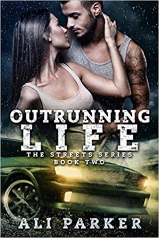 Book cover for "Outrunning Life" by Ali Parker