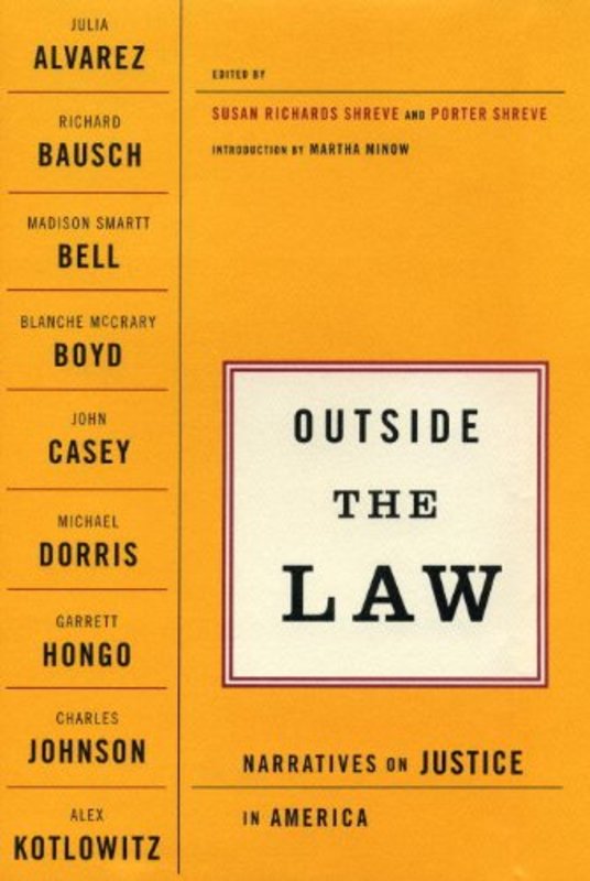 Book cover for "Outside The Law" by Susan Richards Shreve