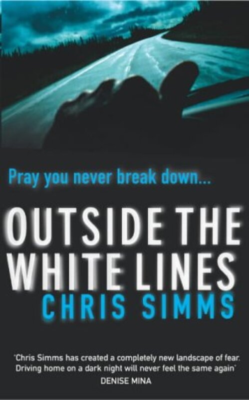 Book cover for "Outside the White Lines" by Chris Simms