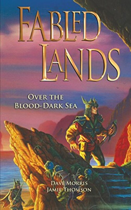 Book cover for "Over the Blood-Dark Sea" by Jamie Thomson
