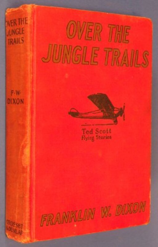 Book cover for "Over the Jungle Trails" by Franklin W Dixon