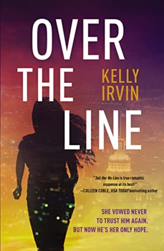 Book cover for "Over the Line" by Kelly Irvin