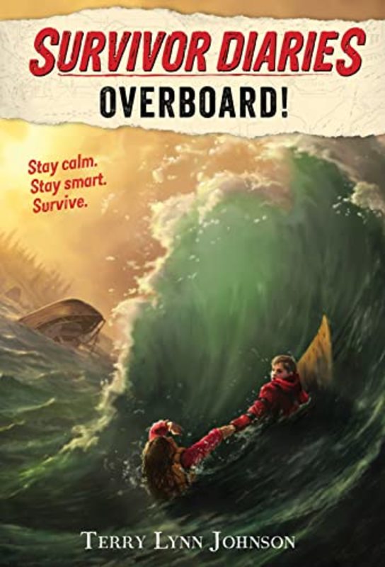 Book cover for "Overboard!" by Terry Lynn Johnson