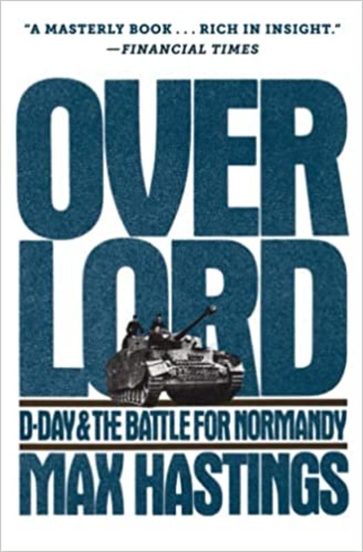 Book cover for "Overlord" by Max Hastings