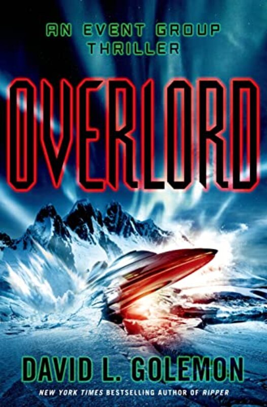 Book cover for "Overlord" by David Lynn Golemon