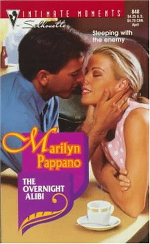 Book cover for "Overnight Alibi" by Marilyn Pappano