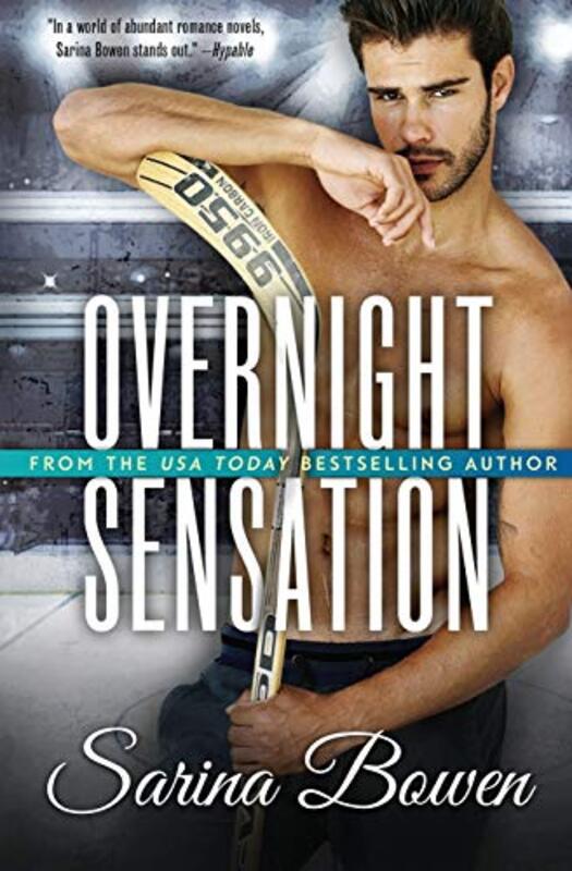 Book cover for "Overnight Sensation" by Sarina Bowen