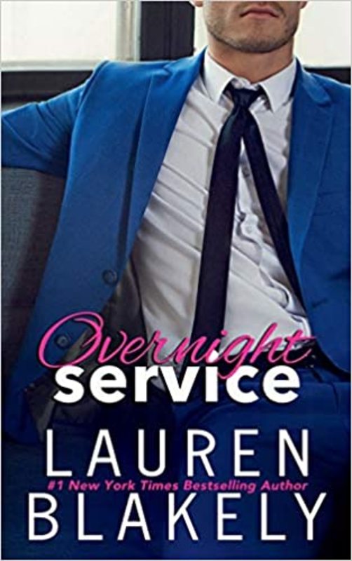 Book cover for "Overnight Service" by Lauren Blakely