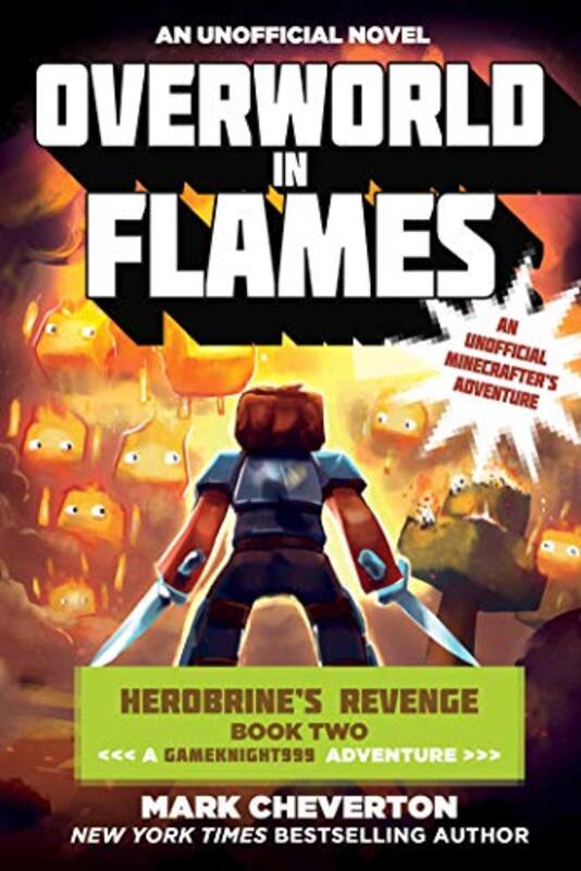 Book cover for "Overworld in Flames" by Mark Cheverton