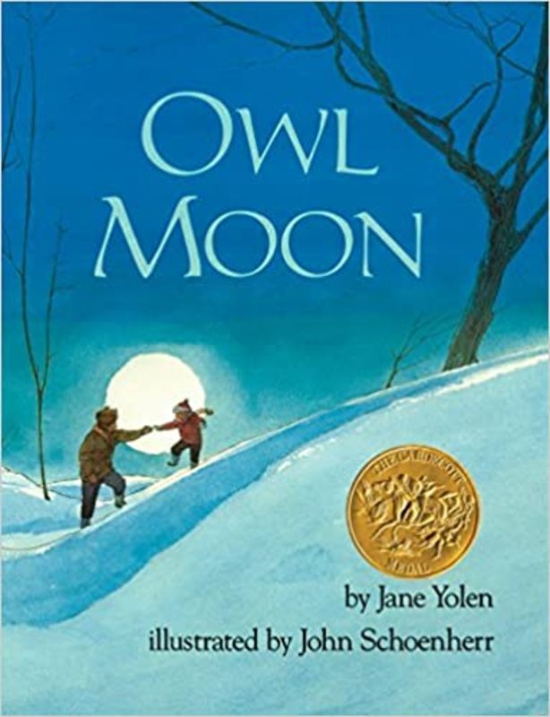 Book cover for "Owl Moon" by Jane Yolen