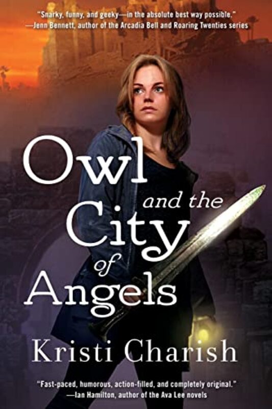 Book cover for "Owl and the City of Angels" by Kristi Charish