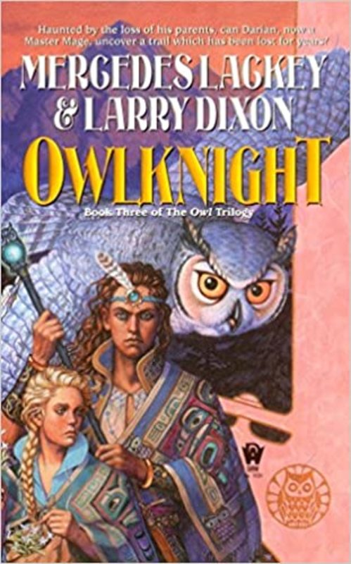 Book cover for "Owlknight" by Mercedes Lackey