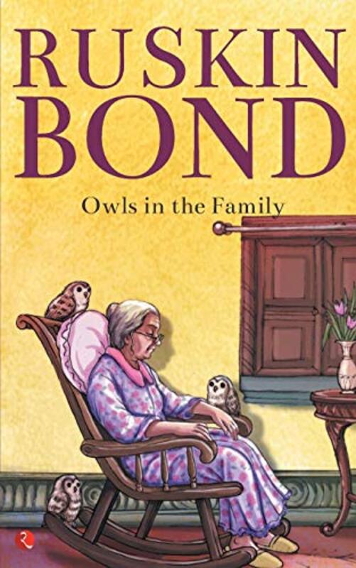 Book cover for "Owls in the Family" by Ruskin Bond