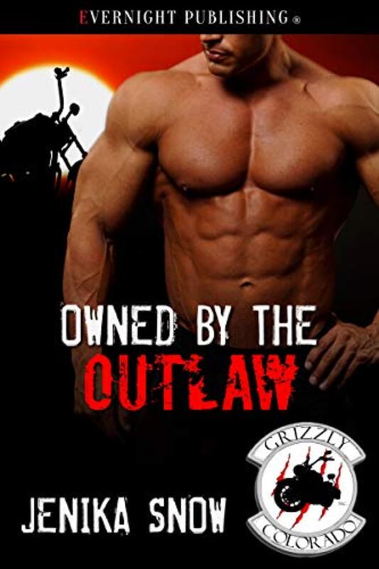 Book cover for "Owned by the Outlaw" by Jenika Snow