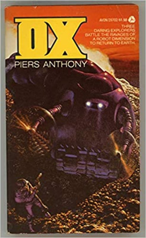 Book cover for "Ox" by Piers Anthony