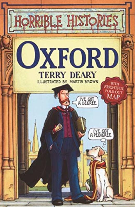Book cover for "Oxford" by Terry Deary