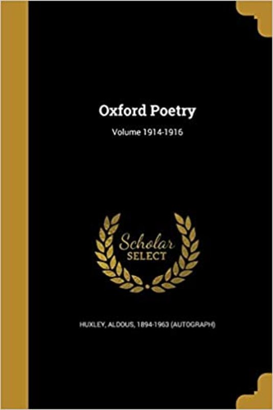 Aldous Huxley book cover