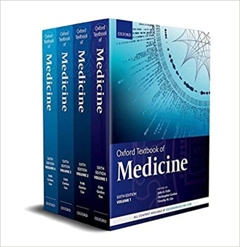 Book cover for "Oxford Textbook of Medicine" by John Firth