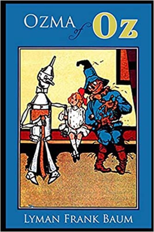 Book cover for "Ozma of Oz" by L Frank Baum