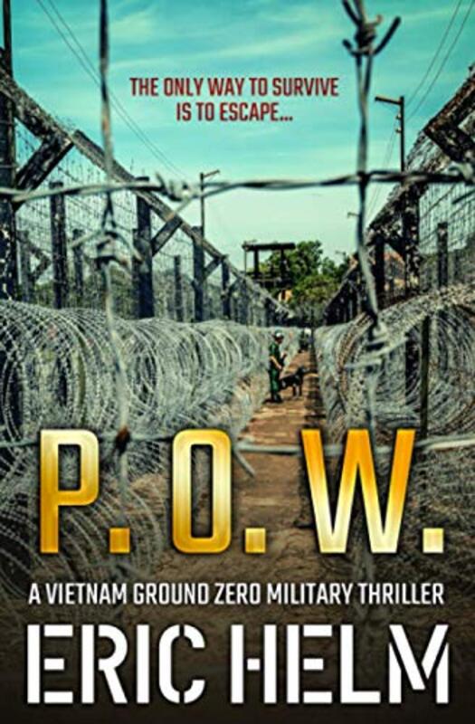 Book cover for "P. O. W." by Eric Helm