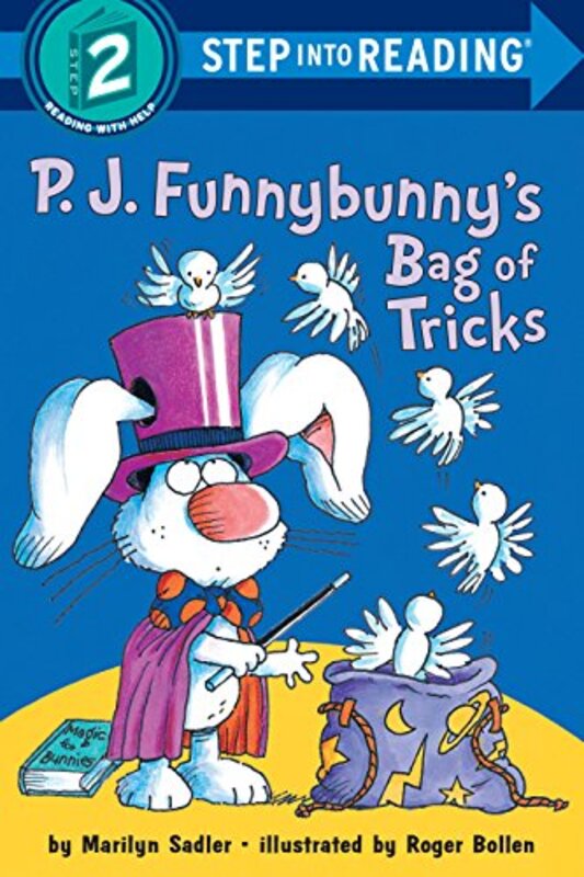 Book cover for "P.J. Funnybunny's Bag of Tricks" by Marilyn Sadler