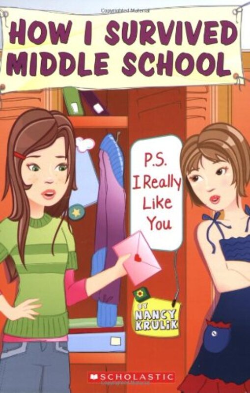 Book cover for "P.S. I Really Like You" by Nancy Krulik