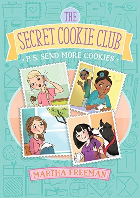 Book cover for "P.S. Send More Cookies" by Martha Freeman