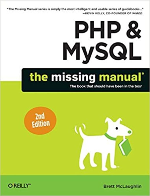 Book cover for "PHP & MySQL" by Brett McLaughlin