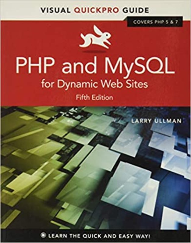 Book cover for "PHP and MySQL for Dynamic Web Sites" by Larry Ullman