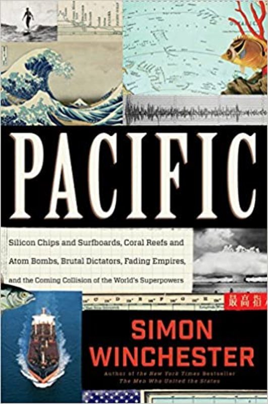 Book cover for "Pacific" by Simon Winchester