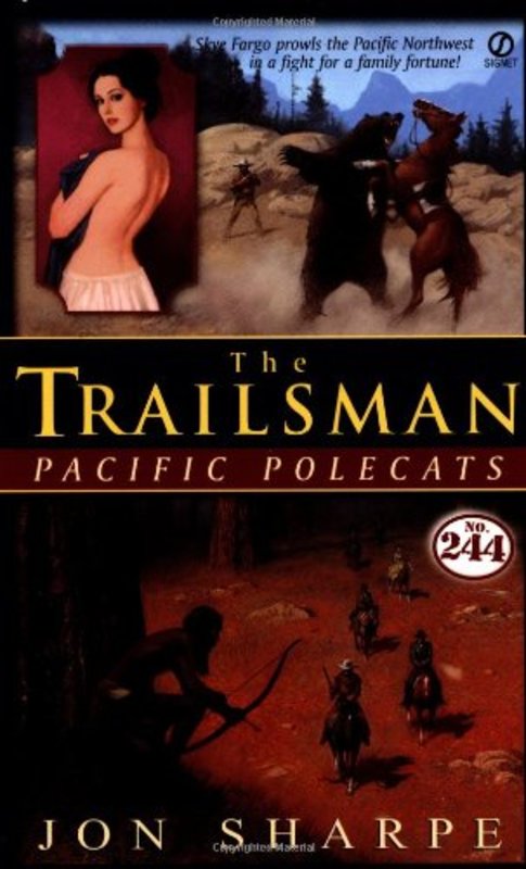 Book cover for "Pacific Polecats" by Jon Sharpe