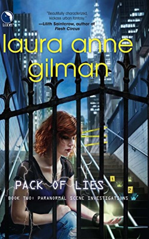 Book cover for "Pack of Lies" by Laura Anne Gilman