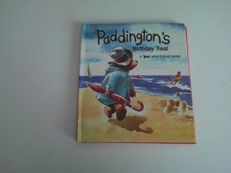 Book cover for "Paddington Birthday Treat" by Michael Bond