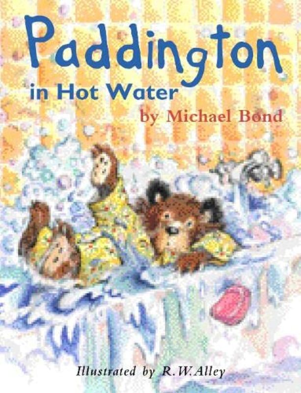Book cover for "Paddington In Hot Water" by Michael Bond
