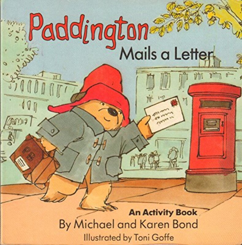 Book cover for "Paddington Mails a Letter" by Michael Bond