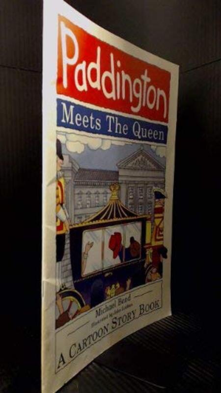 Book cover for "Paddington Meets the Queen" by Michael Bond