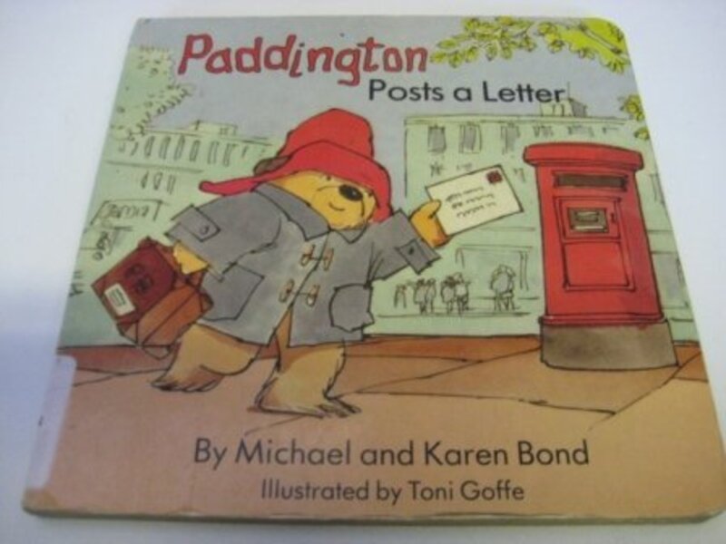 Book cover for "Paddington Posts a Letter" by Michael Bond