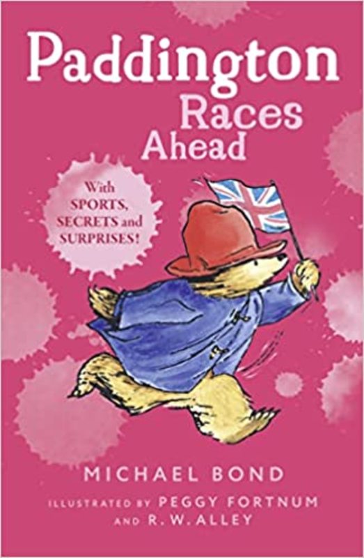 Book cover for "Paddington Races Ahead" by Michael Bond