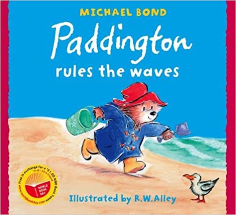 Book cover for "Paddington Rules the Waves" by Michael Bond