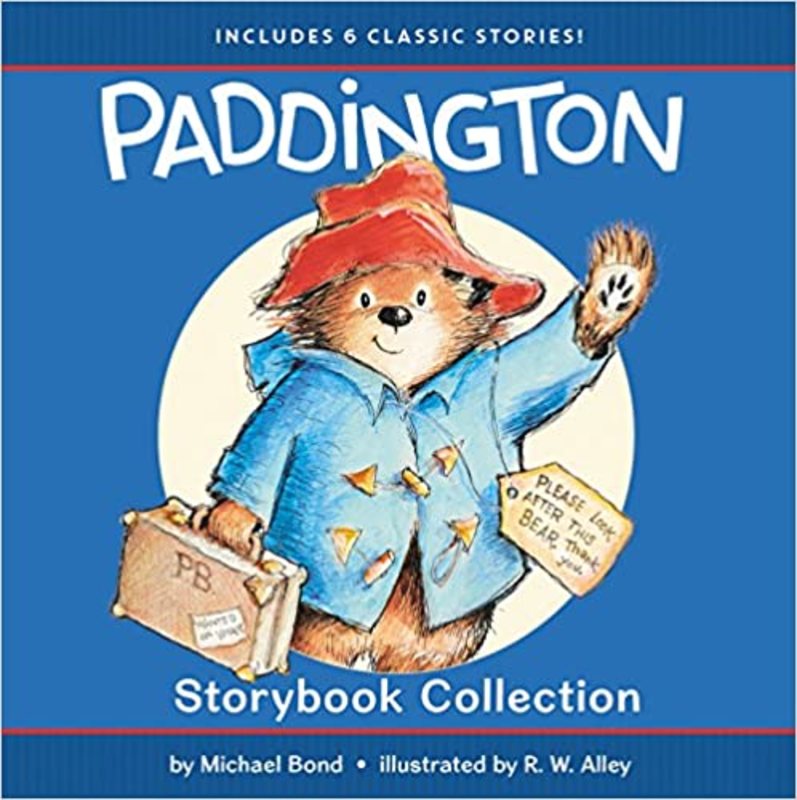 Book cover for "Paddington Storybook Collection" by Michael Bond