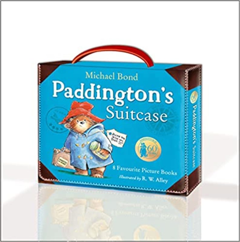 Book cover for "Paddington Suitcase" by Michael Bond