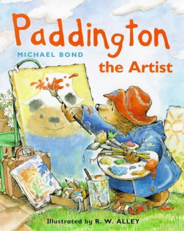 Book cover for "Paddington The Artist" by Michael Bond