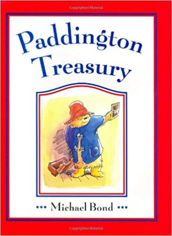 Book cover for "Paddington Treasury" by Michael Bond