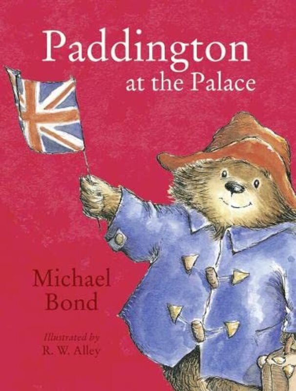 Book cover for "Paddington at the Palace" by Michael Bond