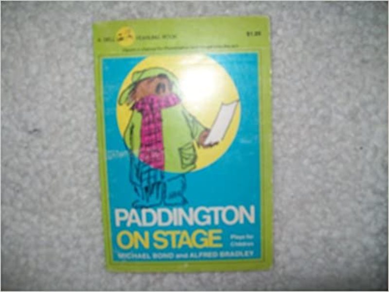 Book cover for "Paddington on Stage" by Michael Bond