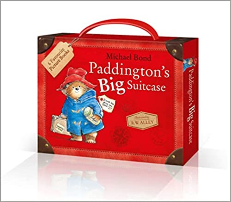 Book cover for "Paddington’s Big Suitcase" by Michael Bond