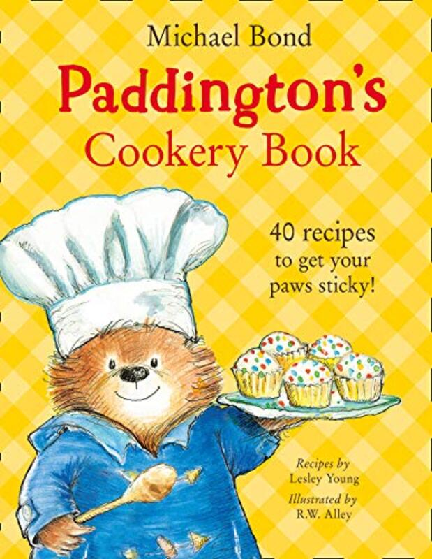 Book cover for "Paddington's Cookery Book" by Michael Bond