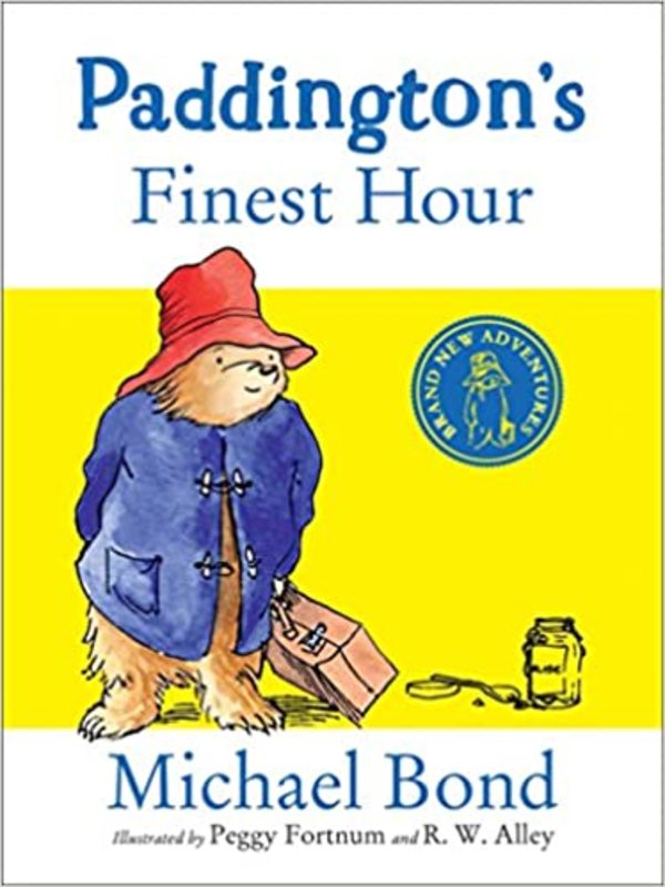 Book cover for "Paddington's Finest Hour" by Michael Bond