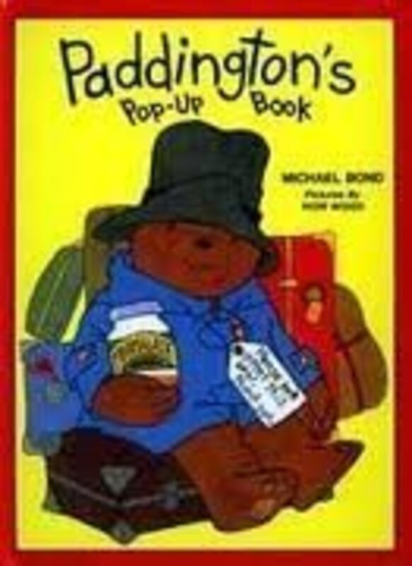 Book cover for "Paddington's Pop Up Book" by Michael Bond